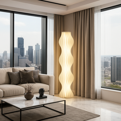 Lampadaire LED Sculptural