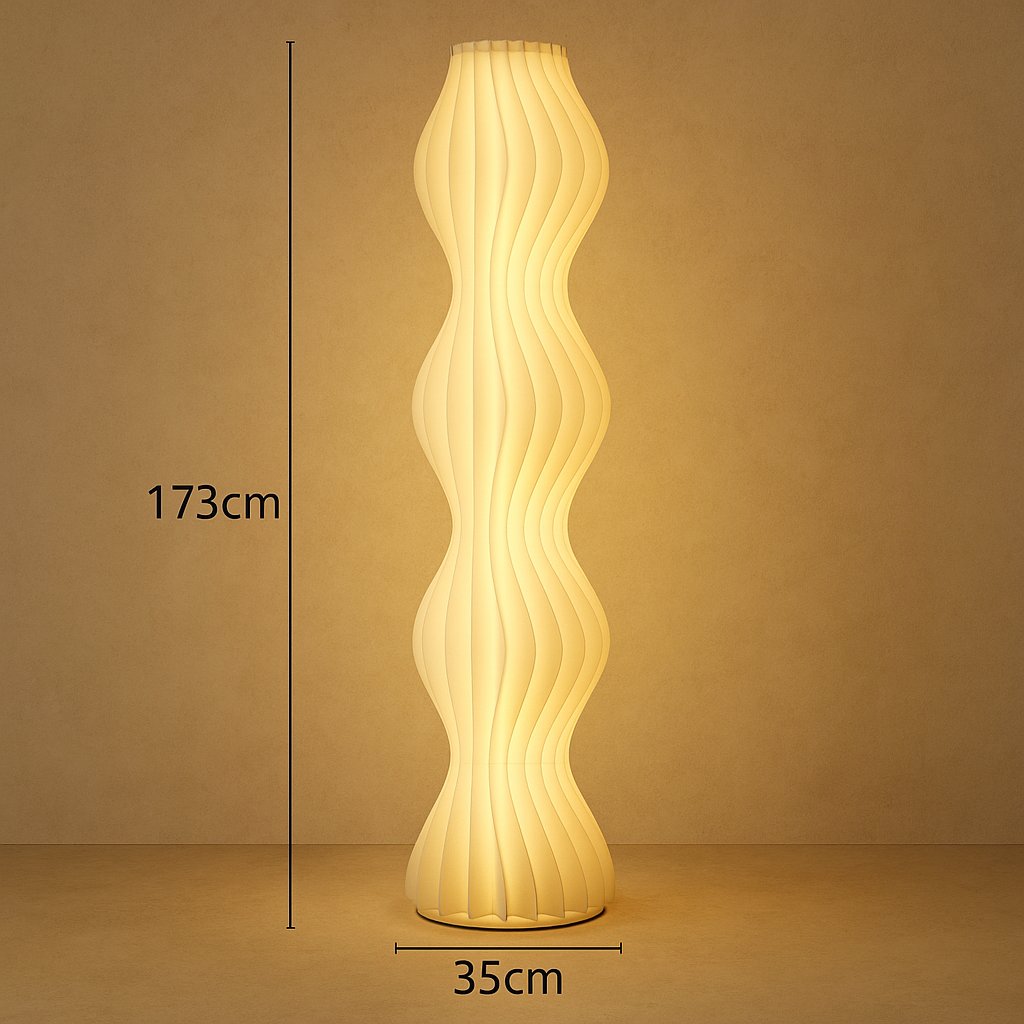 Lampadaire LED Sculptural