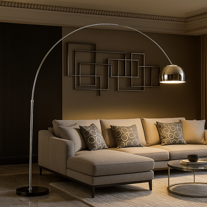 Lampadaire Forge Moderne – Fer Élancé