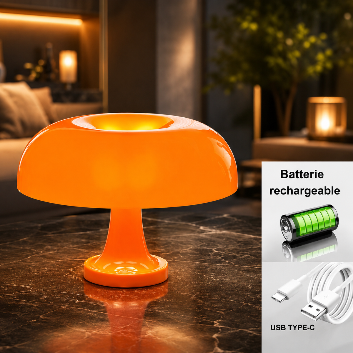 Lampe Champignon Bauhaus