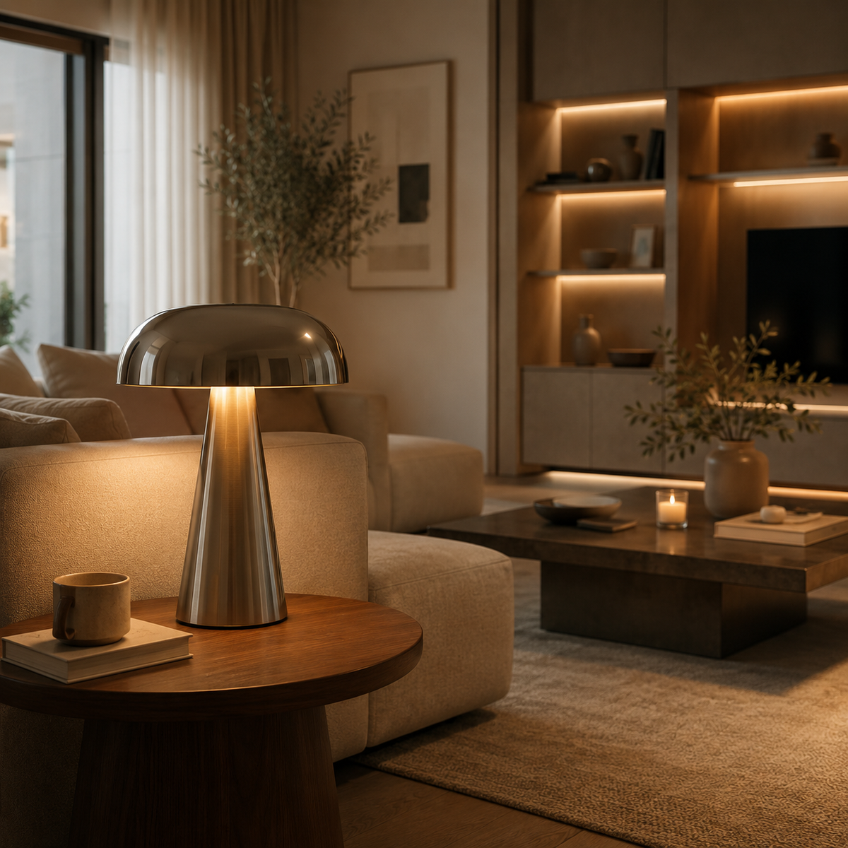 Lampe Steel Dome