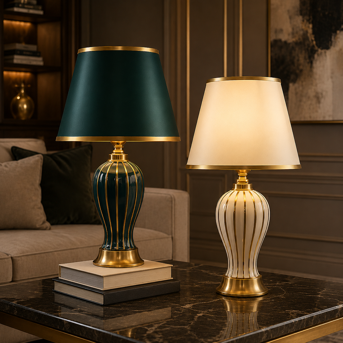 Lampe Imperial Verde