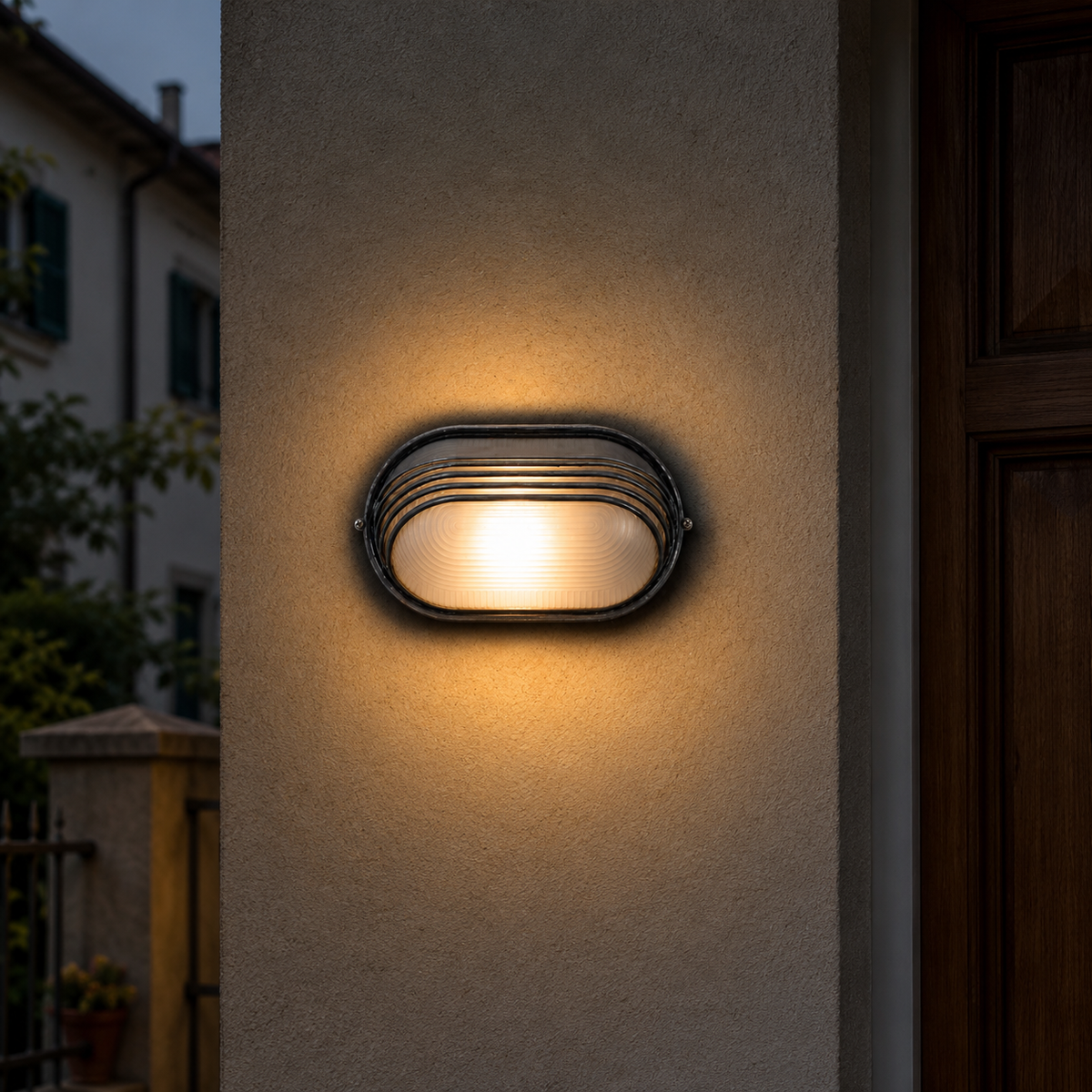 Applique Murale Extérieure Aluma – Luminaire Rétro Étanche pour Jardin, Porche et Façade