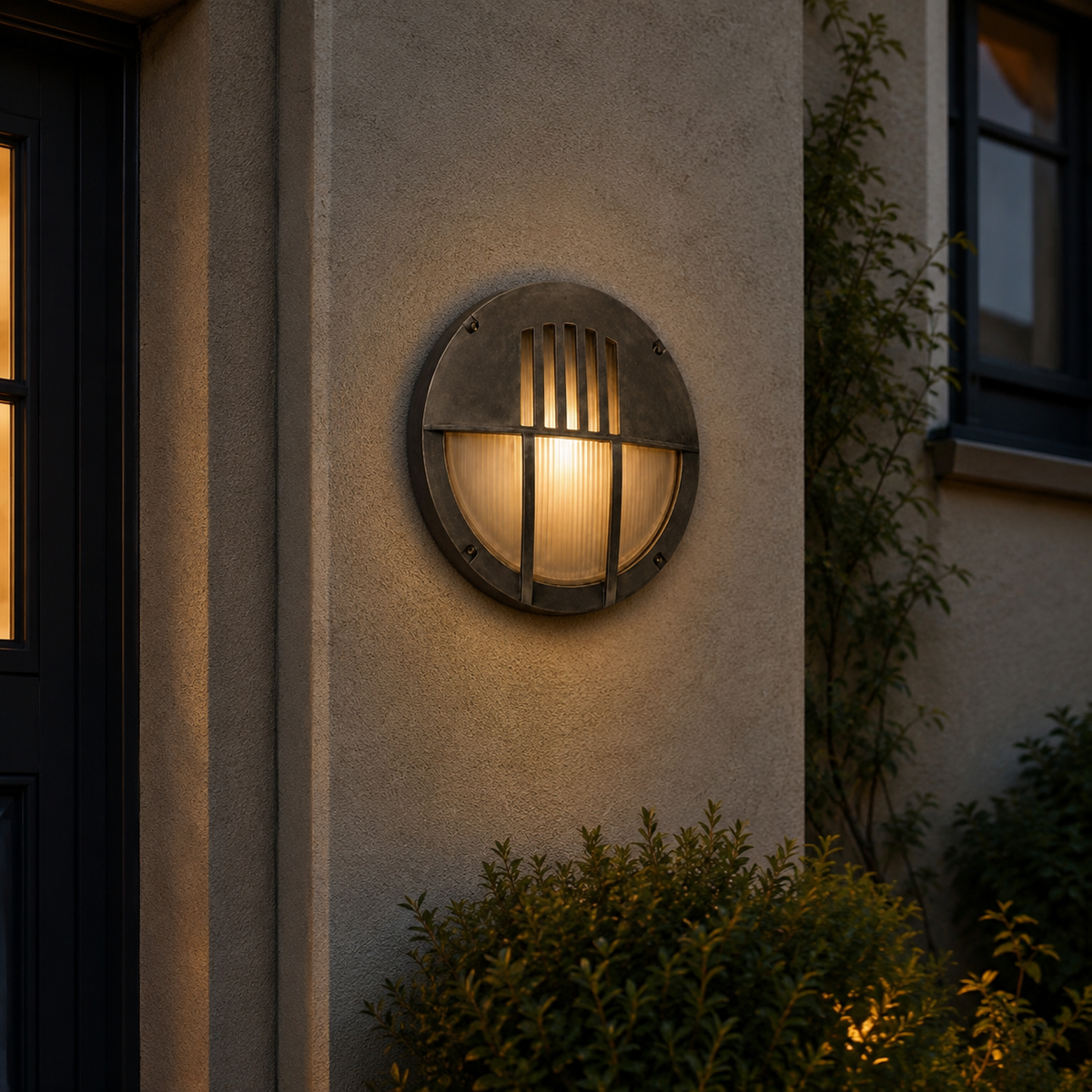 Applique Murale Extérieure Aluma – Luminaire Rétro Étanche pour Jardin, Porche et Façade