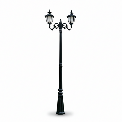 Lampadaire Classique Double Extérieur