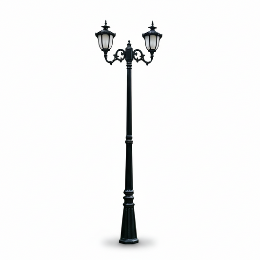 Lampadaire Classique Double Extérieur
