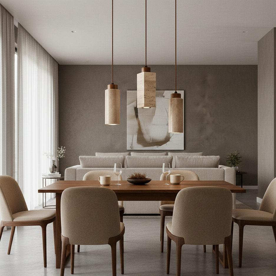 Suspension Wabi-Sabi – Style Nordique