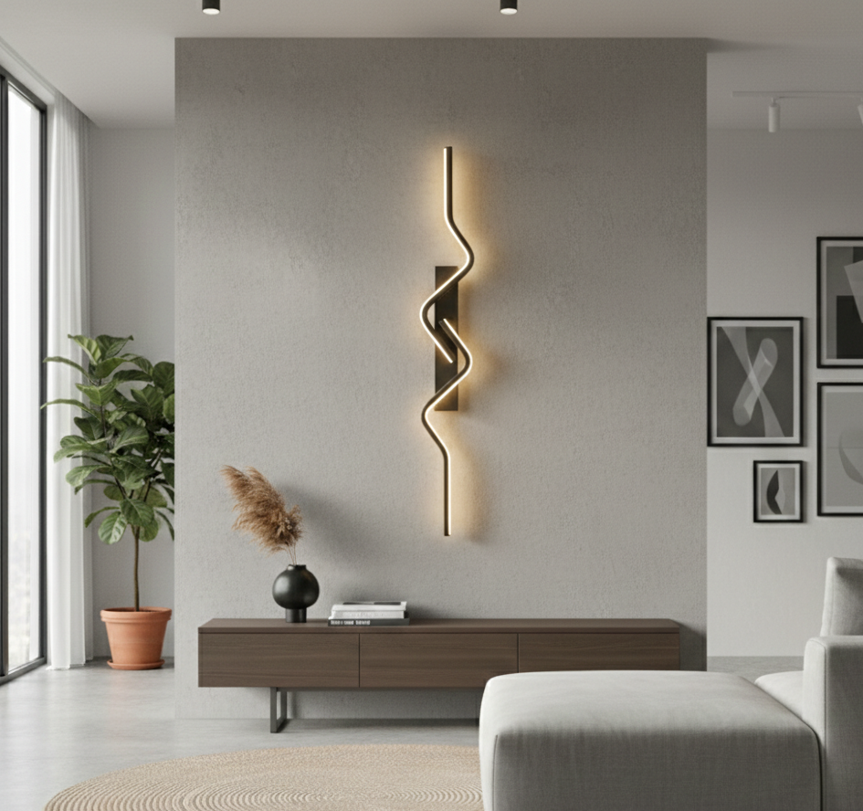 Applique Murale Zigzag Moderne