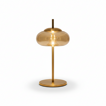 Lampadaire Verre Minimal – Design Intérieur Moderne