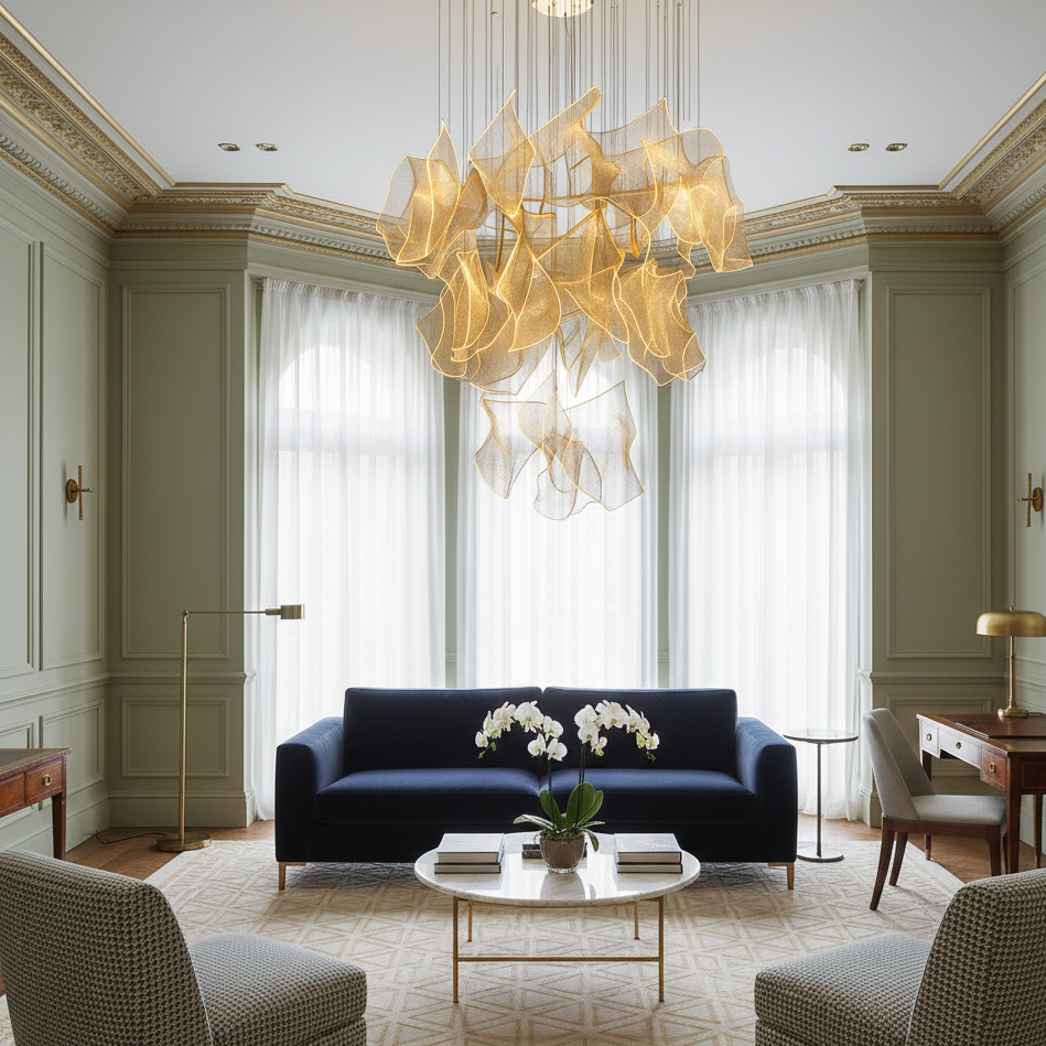 Suspension Cascade Cristal