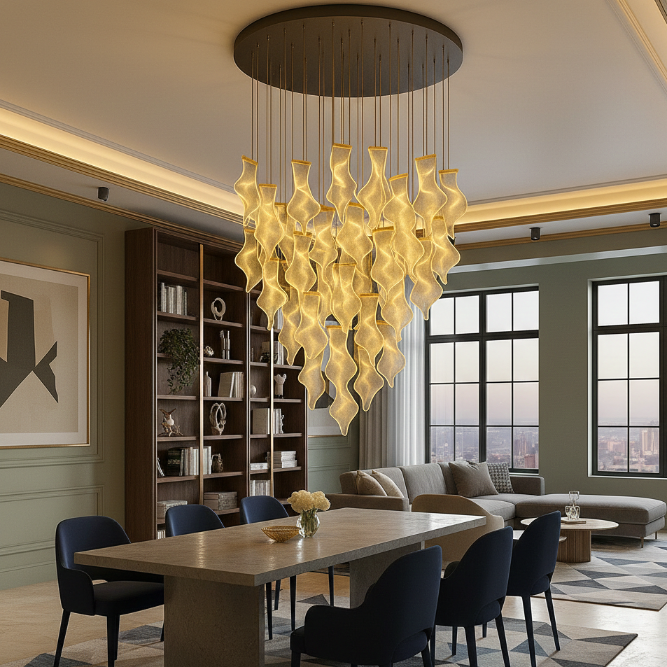 Suspension Cascade Cristal