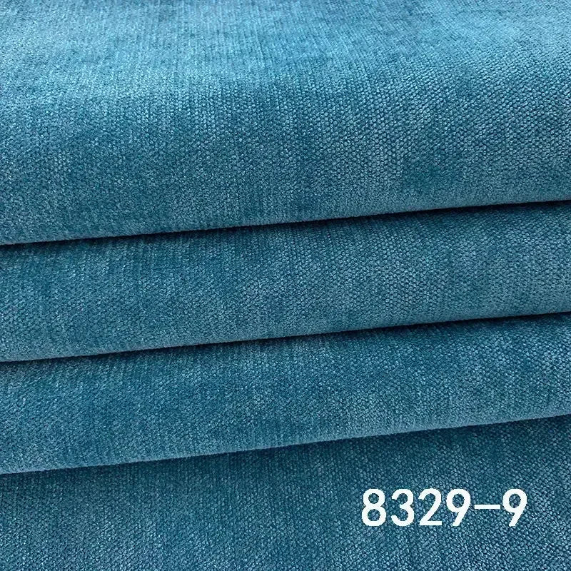 Tissu chenille épais uni pour ameublement diy salon