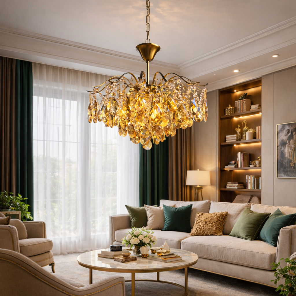 Suspension Opaline Royale