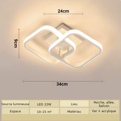 Plafonnier Géométrie