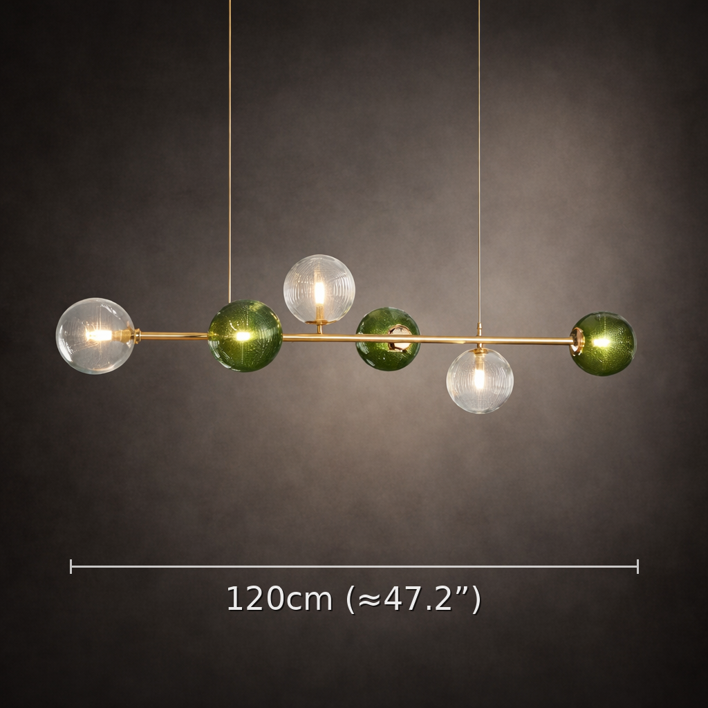 Lustre Ligne Émeraude